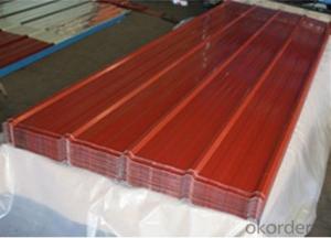COLD ROLLED WAVE GALVANIZED STEEL SHEET