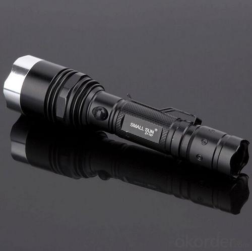 Portable Clip Flashlight Cree T6 LED Bulb Aluminum Reflector 5 Modes 1x18650 Batt Middle Switch System 1