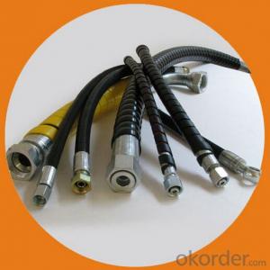 Smooth Surface Industry Rubber High Pressure Hydraulic Hoses System 1