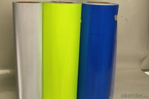 High Visibility Self Adhesive Reflective Sheets Material System 1