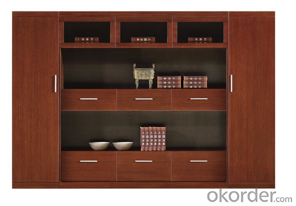 Commercial File Cabinet with Vaneer and MDF System 1