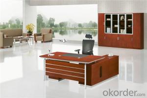 Office Desk with Vaneer Painting for Manager System 1