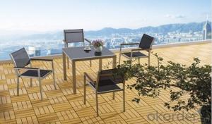 Outdoor Furniture Leisure PE Rattan Outdoor Table Chair System 1