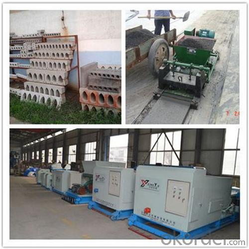 Mobile Concrete Hollow Core Roof Production Line System 1