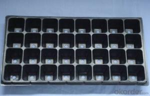 Nursery Seedling Tray with many holes in according to your request