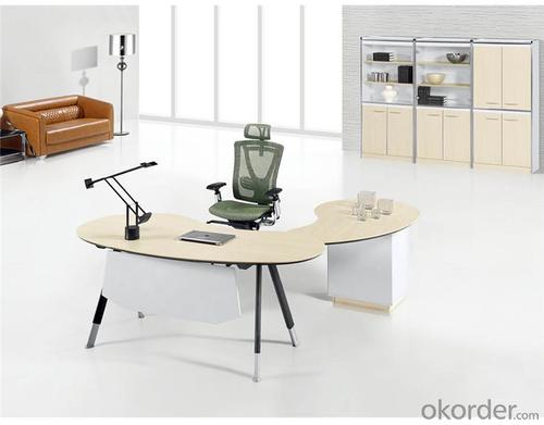 Office Desk with MFC Material for Managers System 1