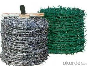 Hot Dipped Galvanzied Barbed Wire 10kg per Roll 1kg Per Roll