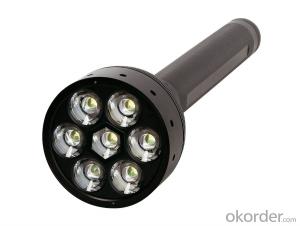 LED waterproof Aluminum alloy 3w UV 395nm torch flashlight