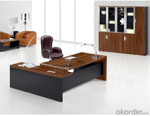 Executive Desk with Environmental Material System 1