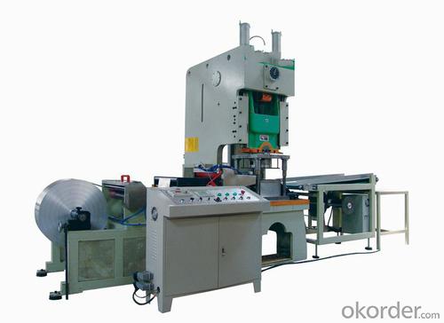 Capsule Blister  Aluminum Foil Container Making Machine System 1