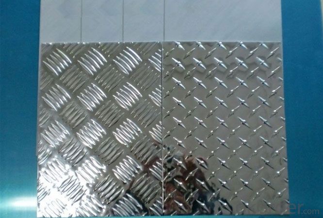 Hoja decorativa de aluminio con relieve de China