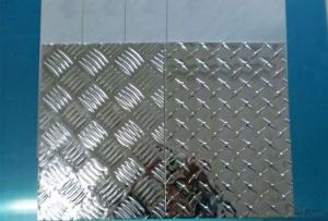 Hoja decorativa de aluminio con relieve de China
