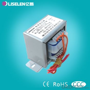 Low frequency EI type Lead clemping  Frame Transformer
