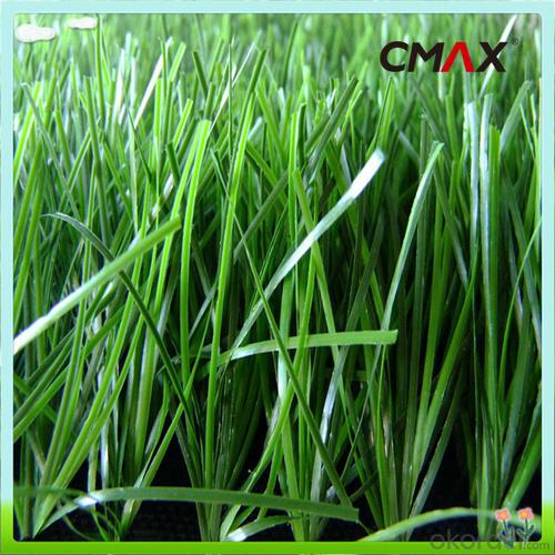 UV Resistance FIFA Soccer Football artificial turf fake grass With 6 - 8 Years Lifetime System 1