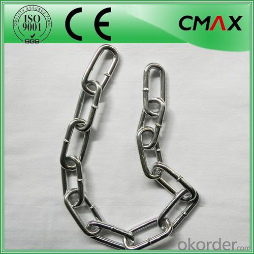 Galvanized Link Chain/Stainless Steel 316 G43 High Test Medium Link Chain System 1