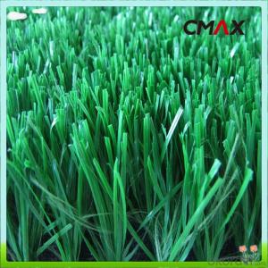 PE Monofilament Yarn Field Green Soccer Artificial Grass 5/8'' Gauge , Height 20mm to 60mm