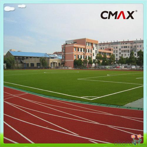 Eco-friendly Soccer Artificial Grass high Burning Resistance Fake Lawn with Stem Shape System 1