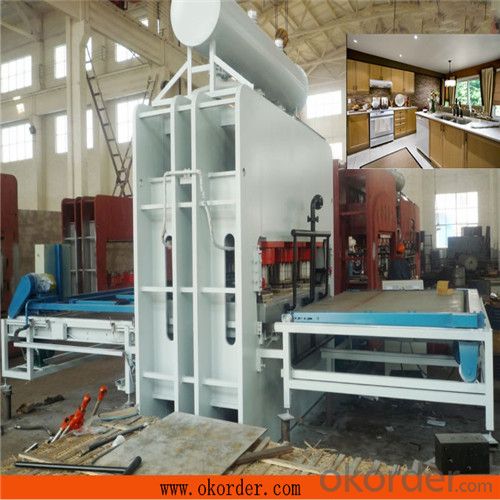 Automatic Melamine Plywood Plate Hot Press Machine System 1