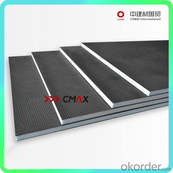 Light weighted durable compressed xps tile backer board