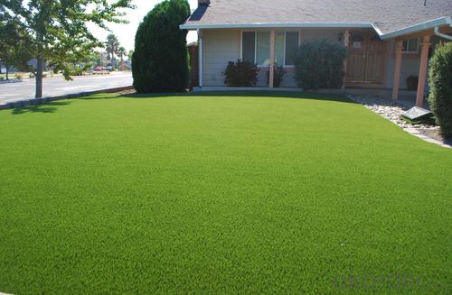 Outdoor Green Landscape Artificial Grass 40mm turf for residential System 1