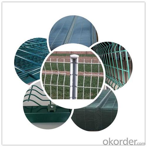 Hot Dipped Galvanized Garden Welded Mesh Fence System 1