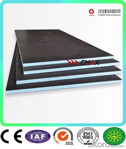 XPS Foam Insulation Boards - XPS Cement Tile Backer Board for Shower Room CNBM Group System 1