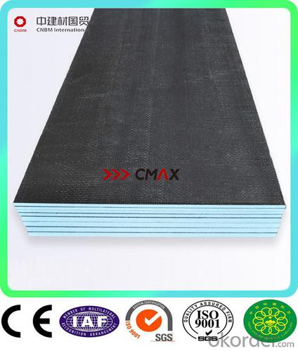 Polystyrene XPS Board Insulation and Waterproof Tile Backer Board CNBM Group System 1