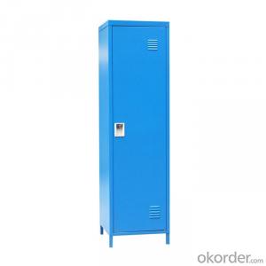 One Door Steel Locker with Air Vent Colorful Steel Furniture CMAX-SL01