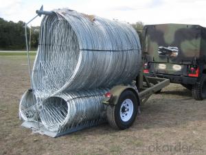 Razor Wire Fence/Razor Barbed Wire ISO Factory System 1