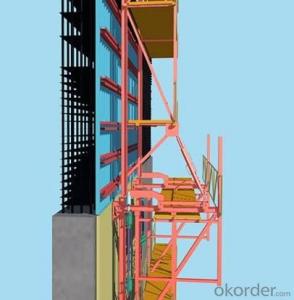 Hydraulic system with Auto-climbing Formwork from China