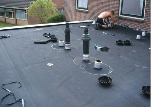 EPDM Reinforced Waterproof Membrane with Personalized Thickness System 1