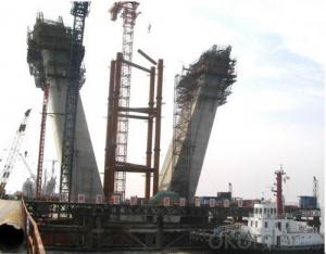 Auto-climbing Formwork with Hydraulic system for tower building System 1