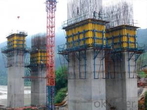 Hydraulic system with Auto-climbing Formwork for construction System 1