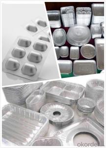 Aluminumtin Foil Containers with Lids Material