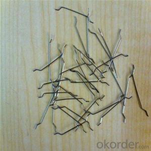 Glued End Hooked Steel Fiber for Concrete Reinforcement 1100 to 2850 Mpa