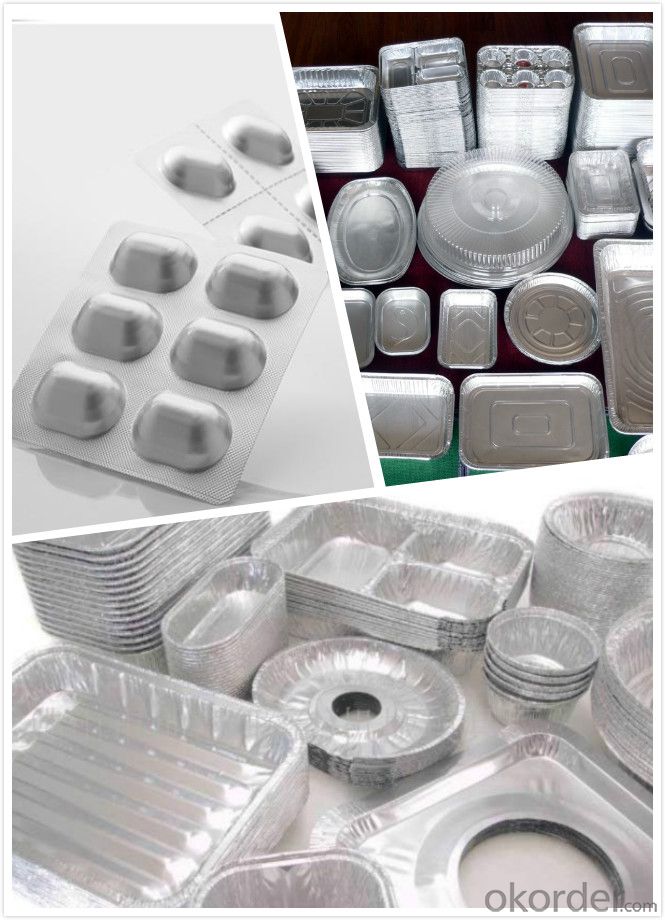 Aluminum Foil for Food Packaging/Aluminium Foil Container HHF