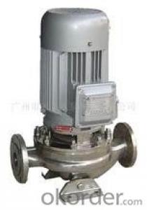 Stainless Steel Vertical Pipeline Water Centrifugal Pump Low Pressure