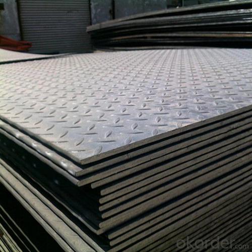 Hot Rolled Steel Plate Mild Steel Chequered Plate System 1