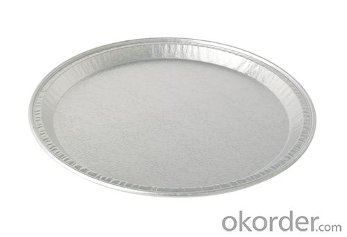 30cm Round Foil Platters Pizza Tray Serving Dish Aluminium Silver Party Catering 