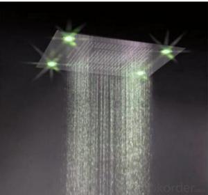 Jiangmen Self-Powered LED Luxury Shower Kit