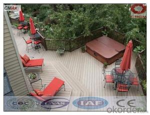 WPC Hollow Deck Tile Hot Sell Beautiful Decking For Washroom System 1