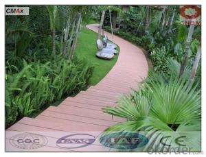 WPC Decking Tile High Density Solid Outdoor Waterproof System 1