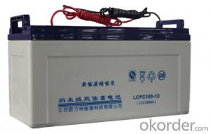 Solar Power Storage Battery 12v 80ah Long Life Lead Acid Battery