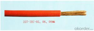 PVC Insulated Flexible Cable 300 /500V with Good Quality System 1