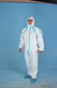 Disposable Coveralls Type 5&6 with Reflective Tape and Hood