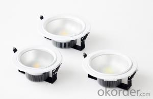 Square Cob Led UL Downlights high Power with anti-glare lens