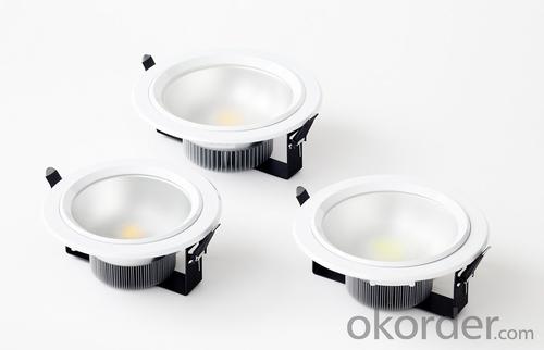 Square Cob Led UL Downlights high Power with anti-glare lens System 1