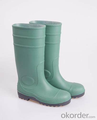 New TPR & PVC Rain Boot & Steel Toe Safety Boots System 1