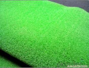 Harmless Colored Artificial Grass Used for Garden