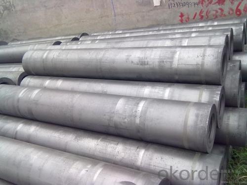 China HP Graphite Electrode - UHP Graphite Electrode 200-400mm with Nipples System 1